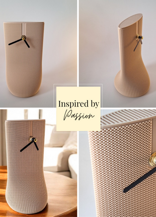 Iiap staande klok – matte zandkleur