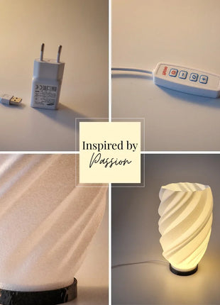 Twistora Glow tafellamp